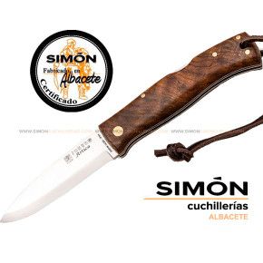 Navaja Bushcraft JOKER "Artica" Nogal Scandi 8cm 075271