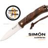 JOKER "Artica" Flat Walnut Bushcraft Knife 8cm 075272