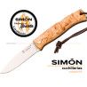 Navaja Bushcraft JOKER "Artica" Abedúl Flat 8cm 075270