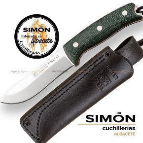 Cuchillo Bushcraft JOKER "Oso TS1" Jute Micarta Clásico Verde 075267