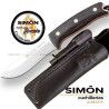 Cuchillo Bushcraft JOKER "Oso TS1" Jute Micarta Negro Clásico + Ferrocerio 075265