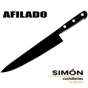 Afilado CUCHILLO COCINA FILO LISO afc