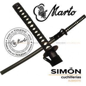 Katana Samurai MARTO "Black" Inoxidable 068623