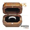 Anillo FRODO Plata 21MM - Estuche "Señor de los Anillos" 068445
