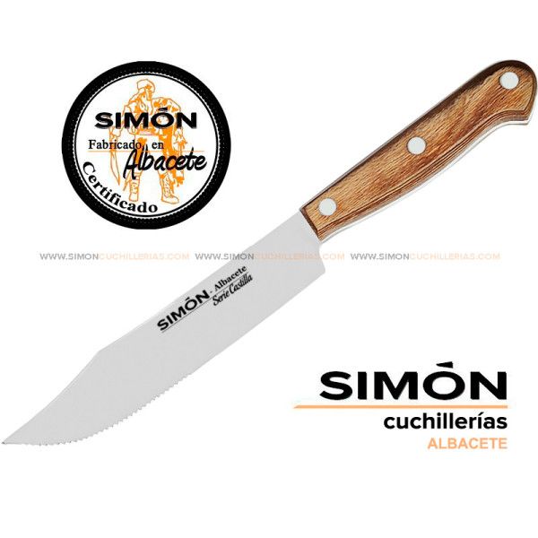 Cuchillo Mesa SIMÓN "Castilla" Madera Sierra 098022
