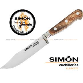 SIMÓN "Castilla" Wood Serrated Steak Knife 098020