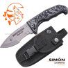 Navaja J&V "Raptor XL" Micarta Gris 1232 m6 192012