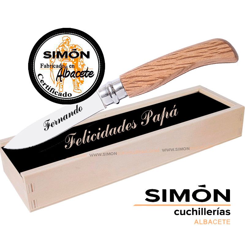 Navaja JOKER "Regalo - Personalizada - Estuche" Encina 8cm NE23 075292