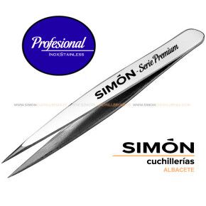 Pinza Depilar Profesional SIMÓN "Punta Fina" Inox 003477