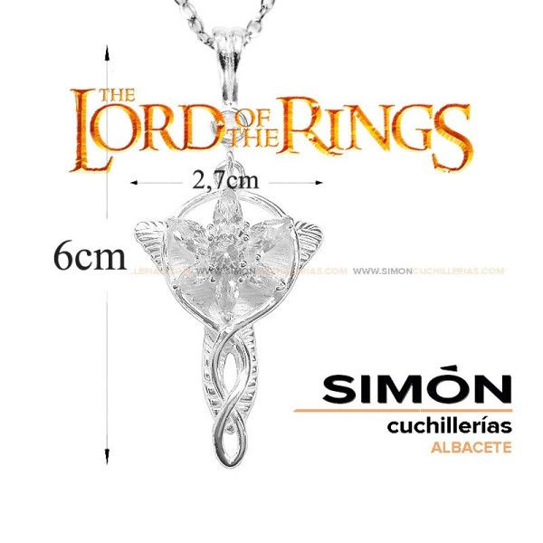 Colgante ARWEN Plata - Estuche "Señor de los Anillos" 068614