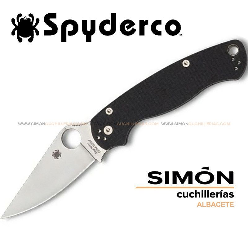 Navaja SPYDERCO "Para Military 2" CPM S45VN G10 8,8cm c81gp2 97106