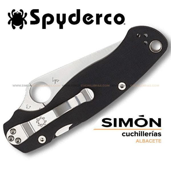 Navaja SPYDERCO "Para Military 2" CPM S45VN G10 8,8cm c81gp2 97106
