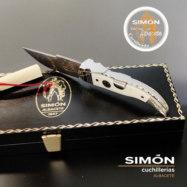 Navaja Clásica Albacete S.XX "Damasco" 6,5cm SIMÓN 011034