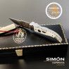 SIMÓN 20th "Damascus" Albacete Classic Knife 6,5cm 011034
