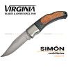 Navaja VIRGINIA "749/1-VI" G10 9,5cm 110034