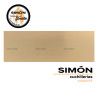 Placa "LATÓN" Personalizada 10X3,5cm SIMÓN 214001