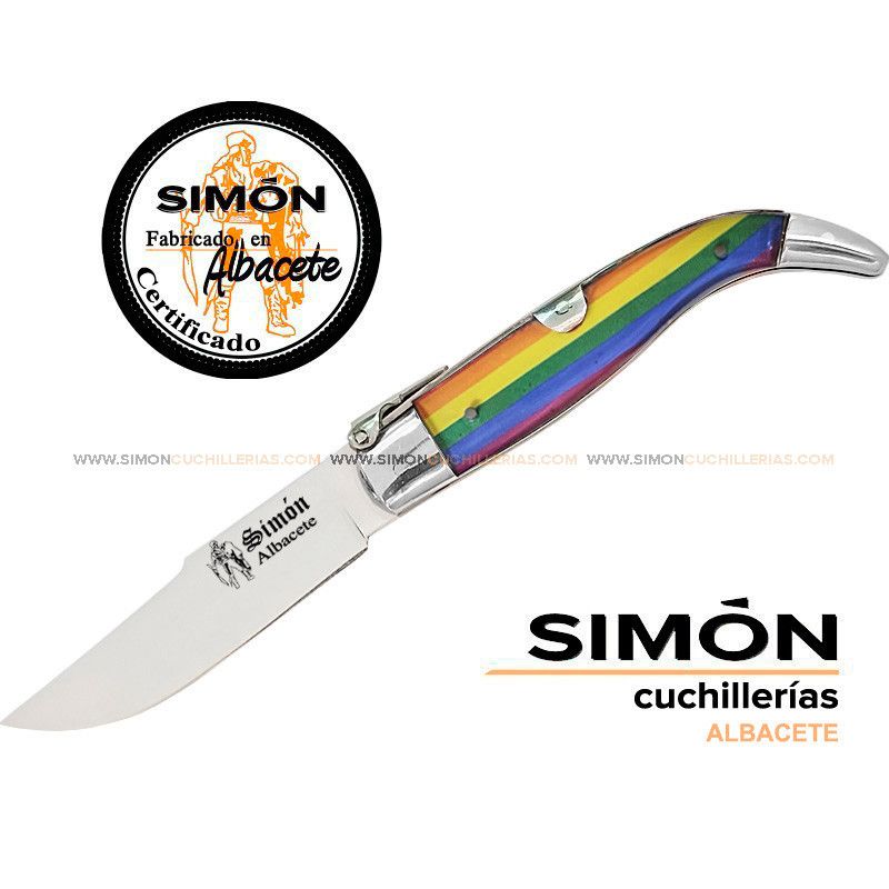 SIMON 20th "LGTBI" Albacete Classic Knife 8,5cm 015011