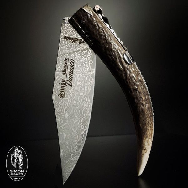 SIMÓN 20th "Damascus" English Point Knife 10,5cm