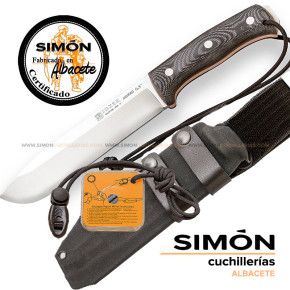 JOKER "Nomad 6,5" KYDEX Classic Micarta Canvas Bushcraft Knife CM137-K