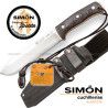 Cuchillo Bushcraft JOKER "Nomad 6,5" Micarta Canvas Clásico KYDEX CM137-K 075296