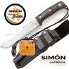 JOKER "Nomad 6,5" KYDEX Classic Micarta Canvas Bushcraft Knife + Firesteel cm137-f 075297