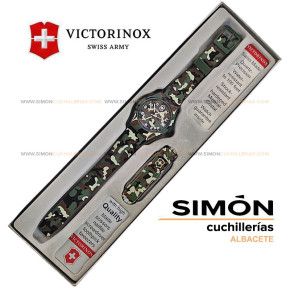 Set Navaja + Reloj VICTORINOX "Classic SD" Camuflaje 7 Funciones 4529494 039087
