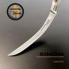 Cuchillo Jamonero Corto SIMÓN "Chef" Asta de Toro 17cm 6,5" 011038