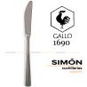 Cuchillo Mesa GALLO "1690" 18/10 060208