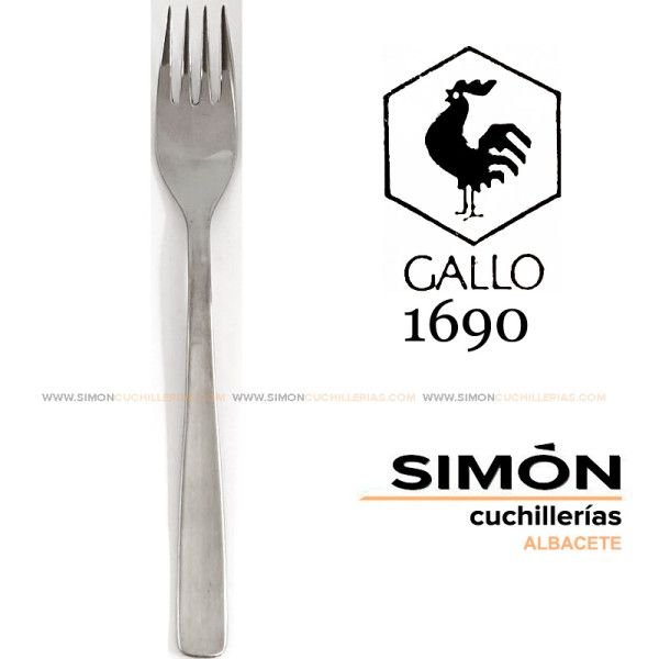 GALLO "1690" 18/10 Table Fork