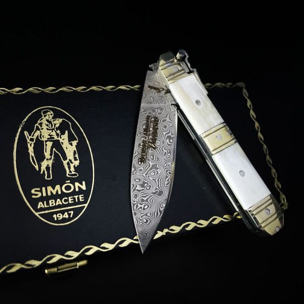 Navaja Machete Albacete S.XX "Damasco" 8cm Toro SIMÓN 011029