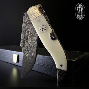 SIMÓN 20th "Damascus" Albacete Classic Knife 8,5cm 011047