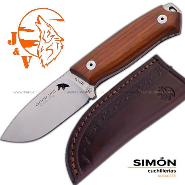 Cuchillo J&V "Chacal Mini" Cocobolo 1385-co 192018
