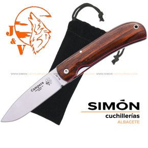 J&V "Campera" Cocobolo Knife 8,7cm 1416co 192021