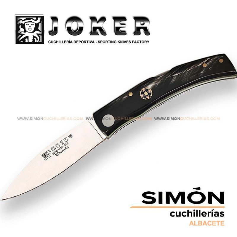Navaja JOKER "Becada" Búfalo 8cm nf153 075300