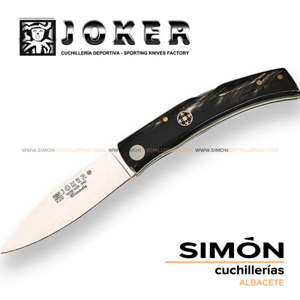 Navaja JOKER "Becada" Búfalo 8cm nf153 075300