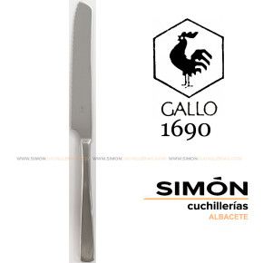 Cuchillo Panero GALLO "1690" 18/10 060214