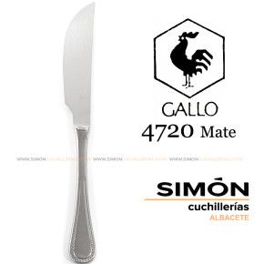 Cuchillo Trinchar GALLO "4720 Mate" 18/10 060227