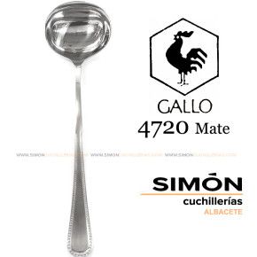 GALLO "4720 Matte" 18/10 Serving Ladle 060233