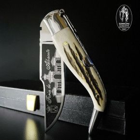 SIMÓN "Feria de Albacete" Acid Engraved 20th Albacete Classic Knife 007019