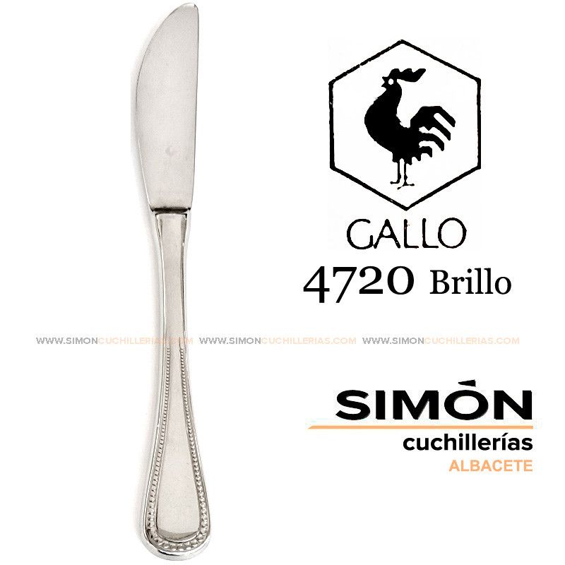GALLO "4720 Shiny" 18/10 Table Knife 060234