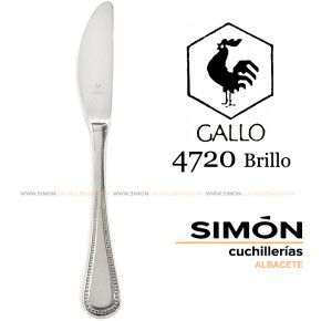 Cuchillo Postre GALLO "4720 Brillo" 18/10 060235