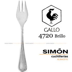 GALLO "4720 Shiny" 18/10 Cake Fork 060237