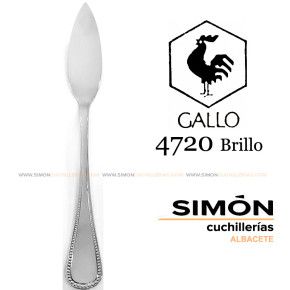 GALLO "4720 Shiny" 18/10 Fish Knife 060239