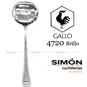 Cazo Servir GALLO "4720 Brillo" 18/10 060241