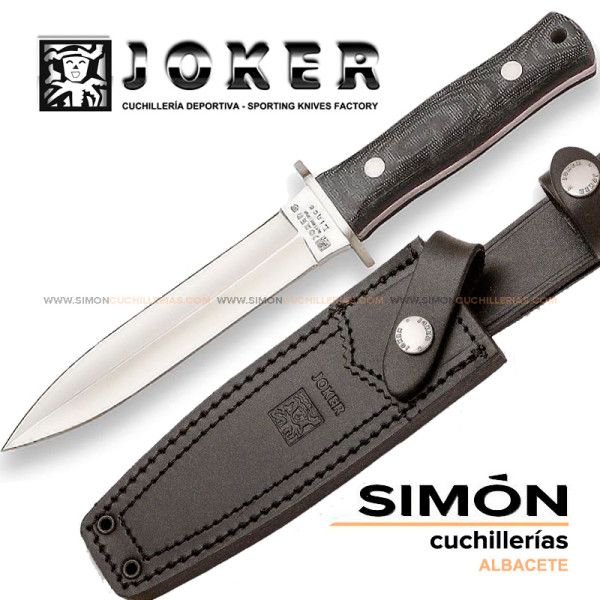 Cuchillo JOKER "Lince" Micarta Canvas cm43 075317