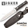 Cuchillo JOKER "Lince" Micarta Canvas cm43 075317