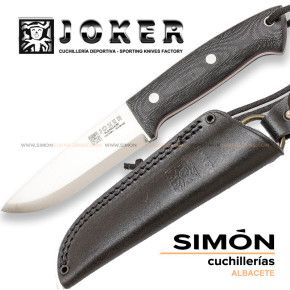 Cuchillo Bushcraft JOKER "Ranger" Micarta Scandi cm143 075315