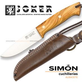JOKER "Ranger" Flat Olive Bushcraft Knife co144 075307