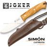 Cuchillo Bushcraft JOKER "Ranger" Olivo Flat co144 075307