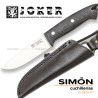 Cuchillo Bushcraft JOKER "Ranger" Micarta Flat cm144 075309